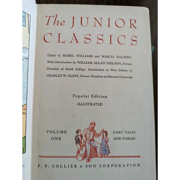 3 each The Junior Classics Popular Edition Collier Books Vol 1, 2 & 5 - Picture 2 of 6